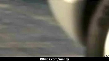 Preview 3 of Masseg Trip - Desperate teen naked in public and fucks to pay rent 24