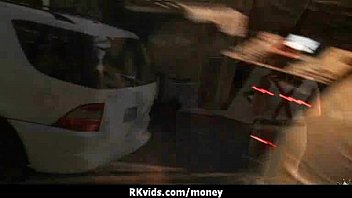 Preview 1 of Masseg Trip - Desperate teen naked in public and fucks to pay rent 24