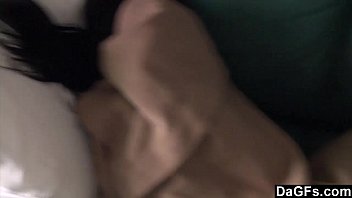 Preview 1 of Zoiozjeca - Dagfs - Busty Latina Gives A Handjob On A Couch
