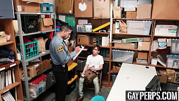 Preview 1 of India N Wife - Security squad breaching thief ass in the interrogation room