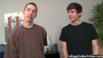 Preview 1 of Katrina Jade And Sunny - Hot twink scene Marco And
