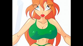 Preview 2 of Lesbian Ireland - Bloom sexy workout