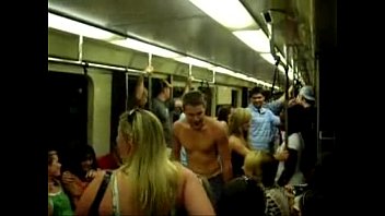 Preview 1 of Real Mom Ask For Son Fucking Me - StripTease in the Subway