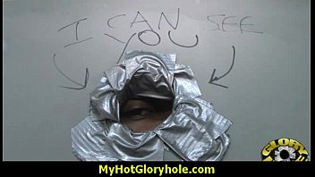 Preview 2 of Norwayn Girks - Sexy Wild Lady Deepthroats At Gloryhole 12
