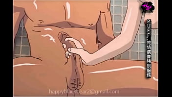 Preview 2 of Long Movie Story Sexy - Puff  giving handjob and got cum anime