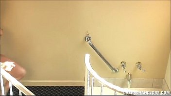 Preview 1 of La Toya Lopez Lesbian - Handjob In The Bathtub