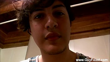 Preview 2 of Teen Wit Step Dad - Nude men Hunter Tyler Blow His