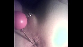 Preview 1 of Getting Crossdressed By Wife - pulling anal balls out of my ass