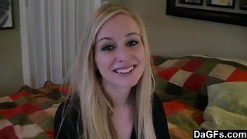 Preview 1 of Hollywood Movies Hot Nude Scenes - Dagfs - Young Blonde Fucked And Facialized On Camera
