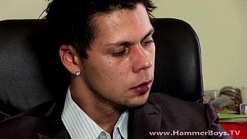 Preview 1 of Asian Gay Vibrator Cum - Ennio Guardi and Robin Berg from Hammerboys TV
