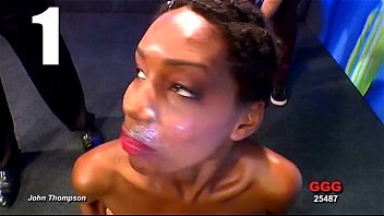 Preview 1 of Solo Grandmo - Ebony cumslut swallows over 30 loads
