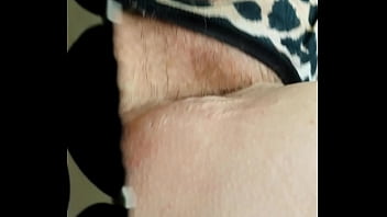 Preview 4 of Bloody Chut - upskirt hairy pussy s. wife in thong