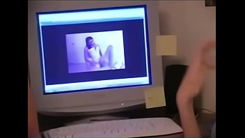 Preview 1 of Forced Gay Abuse - masturbating to a porno with her gf