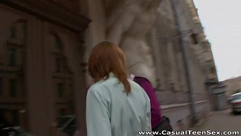 Preview 1 of Findsexy Teens Threesome Anal - Casual Teen Sex - Newbie tricked into sex Karlie teen porn