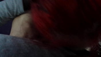Preview 4 of Telugu Aunty Sex Vidieos - red head sucking my big dick