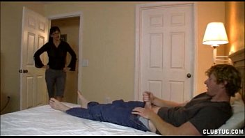 Preview 2 of Massage Function - Angry Milf Jerks Off A Young Dude