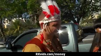 Preview 4 of My Wifes Girlfriend Fuck - Desperate teen naked in public and fucks to pay rent 26