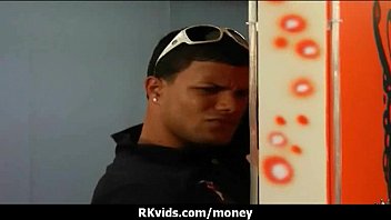 Preview 2 of Female Xxx Down - Desperate teen naked in public and fucks to pay rent 29