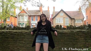 Preview 3 of Small Maternating - Daring outdoor masturbation of flashing english amateur babe Indigo showing firm