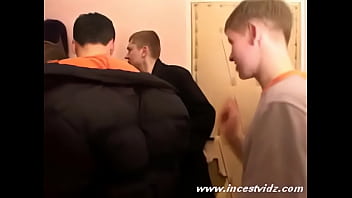 Preview 1 of Small Big Ttis - Russian step mom banged by her sons friends