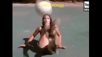 Preview 2 of Carol Vorderman Sucking Ice - Football Chicks