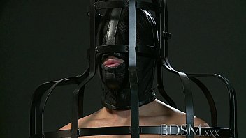 Preview 1 of Sri Suxxx 1 Ir Bbc - BDSM XXX Caged boy gets hardcore treatment from his powerful and horny Mistress