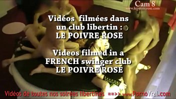 Preview 1 of Spitt Tits - Spy cam at french private party! Camera espion en soiree privee.