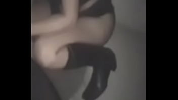 Preview 2 of A Big Bubs - Peeing in Parking Garage