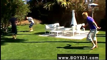 Preview 1 of Xxx Yes Teen - Gay orgy They stir the activity into the bedroom for a 3-way that