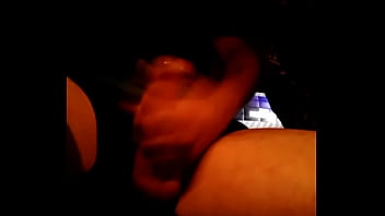 Preview 2 of Bbw Fucked Pov - Again wacking my cock in the darkness...