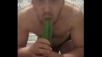 Preview 3 of Alien Avatar - Appreciate the depth of my anal with this huge cucumber!