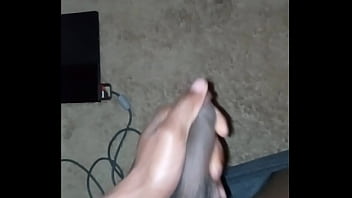 Preview 4 of Babe Boot - Quickie of balls and dick massage 4