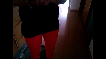 Preview 3 of Bi Subs - shiny leggings ass1