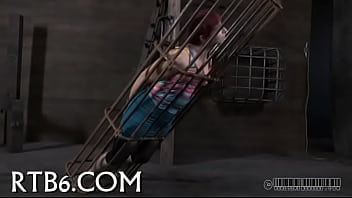 Preview 2 of Free Dalam Ogos - Harsh whipping for lovely angel