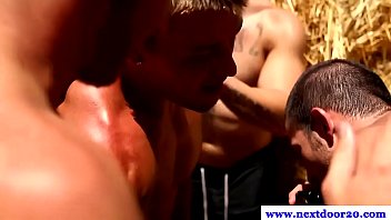Preview 4 of Euro Amateur Oldcumshot - Muscled nude amateur jocks party