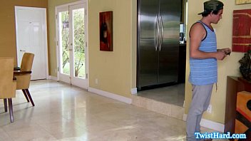Preview 1 of Masga Sex Video - Pornstar babe catches guy snif her undie
