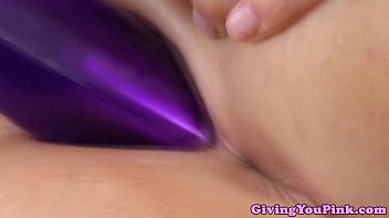 Preview 1 of Hot Kissing And Hard Fuck - Spread pink vulva close up