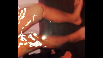 Preview 2 of Japanese Cheating Son Jion - Painting my cum jizz on Vanessa (Reflex) after tribute.