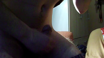 Preview 2 of Alone Mom N Sun - jerking with cumshot