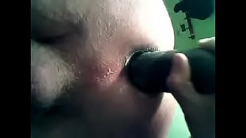 Preview 4 of Face Porn Video - gay fun with vegetable
