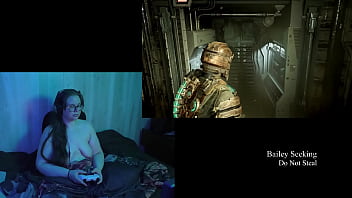 Preview 3 of Lesbians And Licking - Naked Deadspace Play Through part 5