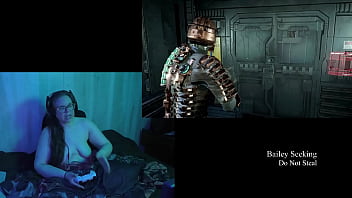 Preview 1 of Lesbians And Licking - Naked Deadspace Play Through part 5