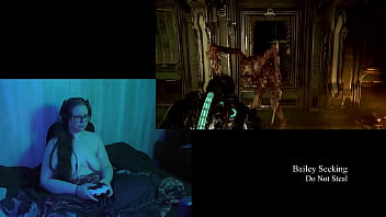 Preview 4 of Lesbians And Licking - Naked Deadspace Play Through part 5
