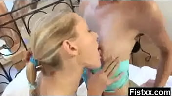 Preview 2 of Job Nf - Wild Pervert Wife Fisting And Hardcore Makeout
