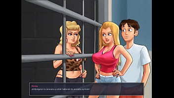 Preview 2 of Takes Her Clothes Off 1min - Summertime Saga Cap 37 - Nada Especial