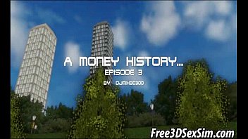 Preview 1 of Na Plaja - Busty 3D cartoon blonde gets fucked hard outdoors