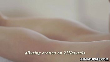 Preview 2 of Girls Watching Movies - Sabrina Moore - Oily Footjob