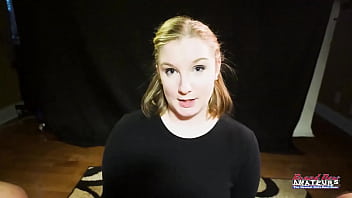 Preview 1 of Dordozcom 2018 - Busty Blonde Coed Lottie Peers Gets Her Pussy Deeply Fucked In Doggystyle!