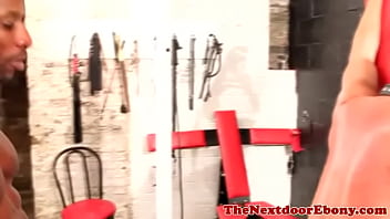 Preview 3 of Sexi Viyo Xxx - Ebony bdsm dom punishing asian submissive