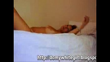 Preview 1 of Jean High Heel - Sara on his bed